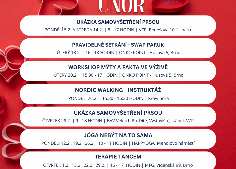 Program na únor 2024