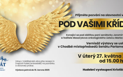 Vernisáž POD VAŠIMI KŘÍDLY v Senátu ČR