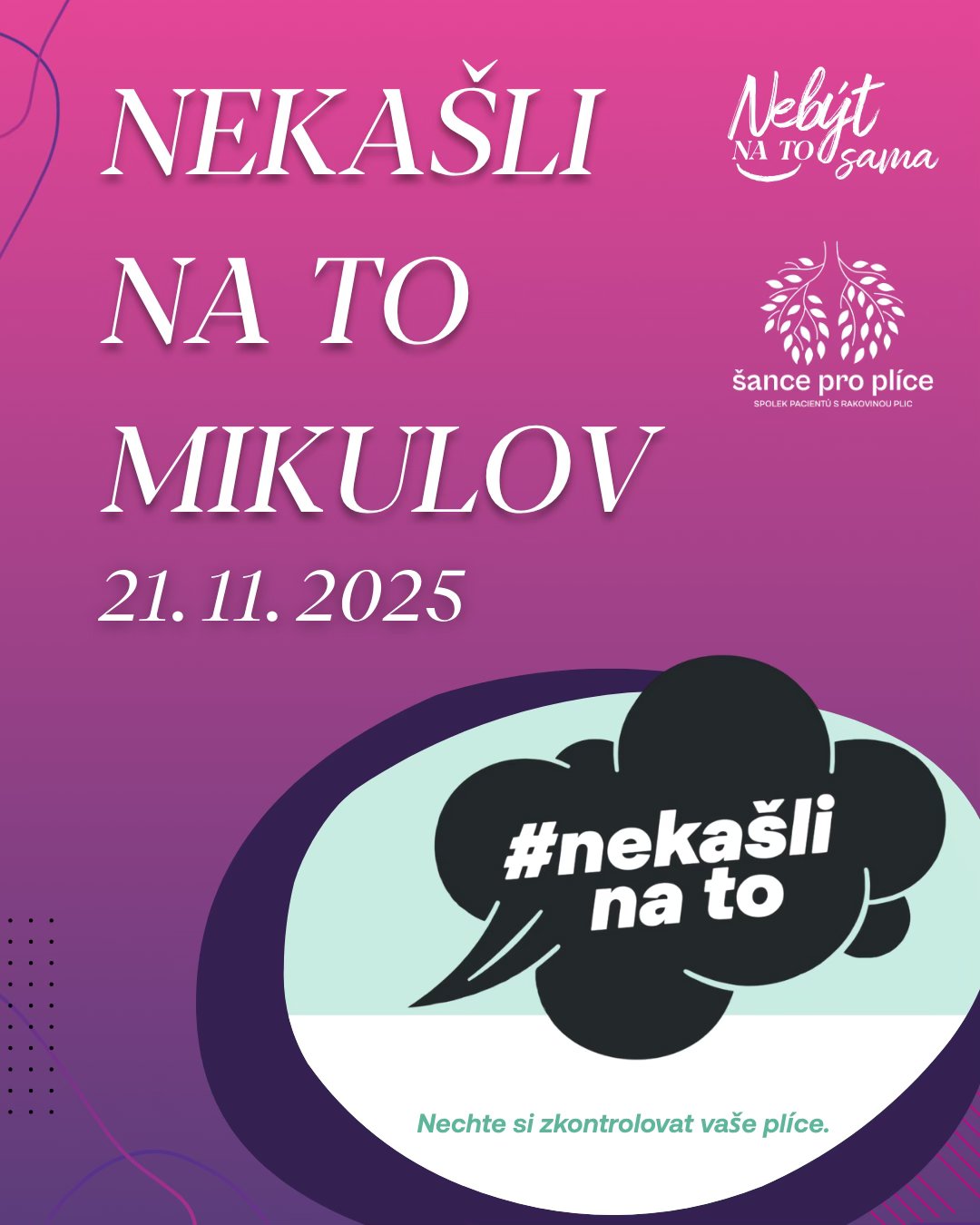 Workshop NEKAŠLI NA TO!