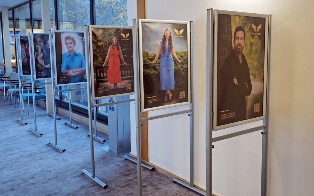 Výstava Pod Vašimi křídly v Praze