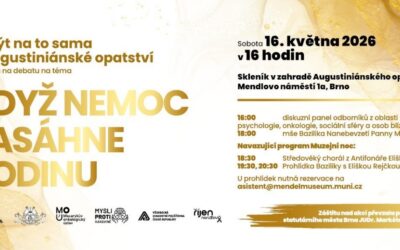 4. ročník panelové diskuze na téma „Když nemoc zasáhne rodinu“